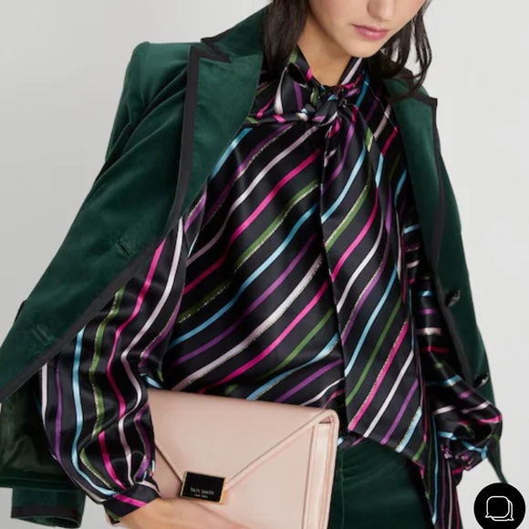 Kate Spade Anna Medium Envelope Clutch (mochi Pink) - Picture 3 of 9